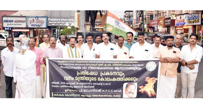 വനം മന്ത്രിയുടെ കസേരയിൽ ഇരിക്കാൻ യോഗ്യർ വന്യമൃഗങ്ങൾ : പി മോഹൻരാജ് വനം മന്ത്രിയുടെ കസേരയിൽ ഇരിക്കാൻ യോഗ്യർ വന്യമൃഗങ്ങൾ : പി മോഹൻരാജ്