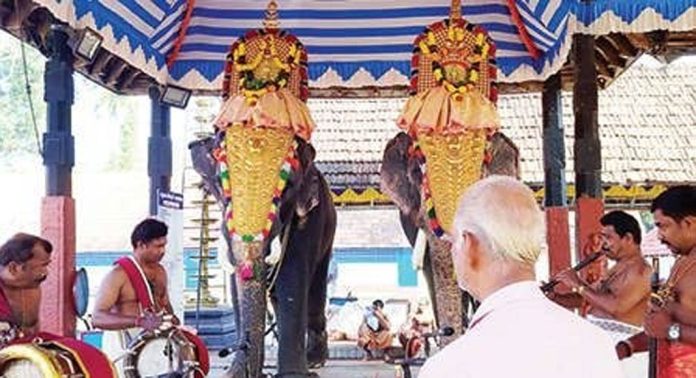 കവിയൂർ ക്ഷേത്രത്തിൽ പള്ളിവേട്ട ഇന്ന് കവിയൂർ ക്ഷേത്രത്തിൽ പള്ളിവേട്ട ഇന്ന്