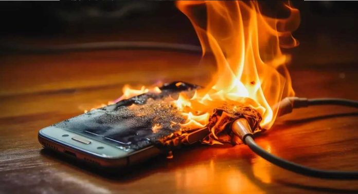 കുന്ദമംഗലത്ത് വീട്ടമ്മയുടെ ചാര്ജ് ചെയ്യാനിട്ടിരുന്ന സ്മാര്ട്ട് ഫോണ് പൊട്ടിത്തെറിച്ചു കുന്ദമംഗലത്ത് വീട്ടമ്മയുടെ ചാര്ജ് ചെയ്യാനിട്ടിരുന്ന സ്മാര്ട്ട് ഫോണ് പൊട്ടിത്തെറിച്ചു