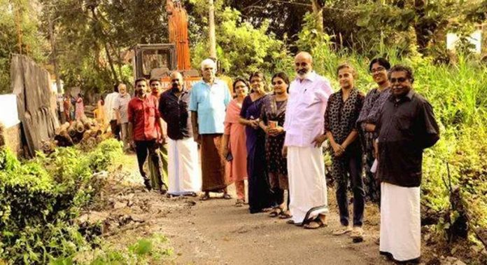 തിരുവാറ്റ പാലം പുനർനിർമ്മാണം തുടങ്ങി തിരുവാറ്റ പാലം പുനർനിർമ്മാണം തുടങ്ങി