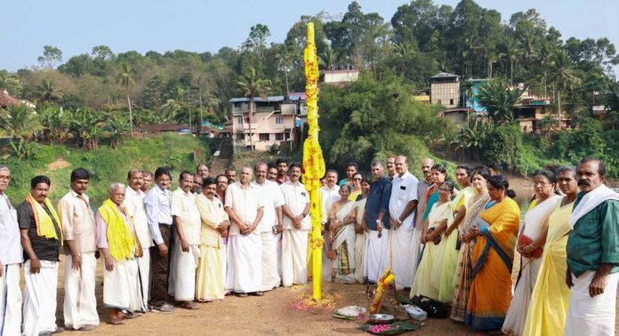 30 -ാമത് മാടമൺ ശ്രീനാരായണ കൺവെൻഷനുള്ള പന്തലിന്റെ കാൽനാട്ട് കർമ്മം പമ്പാ മണൽപുറത്ത് നടന്നു 30 -ാമത് മാടമൺ ശ്രീനാരായണ കൺവെൻഷനുള്ള പന്തലിന്റെ കാൽനാട്ട് കർമ്മം പമ്പാ മണൽപുറത്ത് നടന്നു
