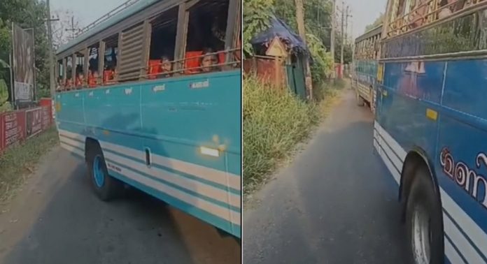 ആംബുലന്സിന്റെ വഴി തടഞ്ഞ് സ്വകാര്യ ബസ്സുകള് ; രോഗിയുമായി ആംബുലന്സ് വഴിയില് കിടന്നത് അഞ്ച് മിനിറ്റ് ആംബുലന്സിന്റെ വഴി തടഞ്ഞ് സ്വകാര്യ ബസ്സുകള് ; രോഗിയുമായി ആംബുലന്സ് വഴിയില് കിടന്നത് അഞ്ച് മിനിറ്റ്