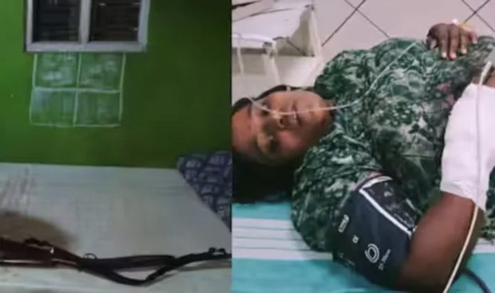 15 കാരൻ്റെ കയ്യിലെ തോക്ക് അബദ്ധത്തിൽ പൊട്ടി : 4 വയസുകാരൻ മരിച്ചു 15 കാരൻ്റെ കയ്യിലെ തോക്ക് അബദ്ധത്തിൽ പൊട്ടി : 4 വയസുകാരൻ മരിച്ചു