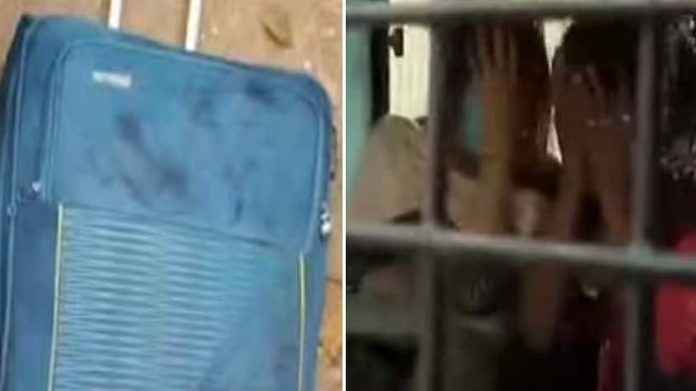 ട്രോളി ബാഗില് കഷണങ്ങളാക്കിയ മൃതദേഹം ; രണ്ട് സ്ത്രീകള് പിടിയില് ട്രോളി ബാഗില് കഷണങ്ങളാക്കിയ മൃതദേഹം ; രണ്ട് സ്ത്രീകള് പിടിയില്