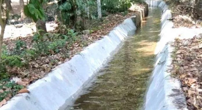 ഇറിഗേഷൻ വകുപ്പിന്റെ കനാൽ വഴി പ്രമാടത്ത് വെള്ളം എത്തി ഇറിഗേഷൻ വകുപ്പിന്റെ കനാൽ വഴി പ്രമാടത്ത് വെള്ളം എത്തി