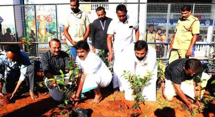 ശബരിമലയിലെ പൂജകൾക്ക് ആവശ്യമായ പൂക്കൾക്കായി തിരുവിതാംകൂർ ദേവസ്വം ബോർഡ് ദേവഹരിതം പദ്ധതി തുടങ്ങി ശബരിമലയിലെ പൂജകൾക്ക് ആവശ്യമായ പൂക്കൾക്കായി തിരുവിതാംകൂർ ദേവസ്വം ബോർഡ് ദേവഹരിതം പദ്ധതി തുടങ്ങി