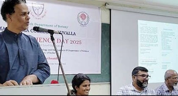 തിരുവല്ല മാർത്തോമാ കോളേജിൽ ശാസ്ത്രദിനാഘോഷം നടത്തി തിരുവല്ല മാർത്തോമാ കോളേജിൽ ശാസ്ത്രദിനാഘോഷം നടത്തി