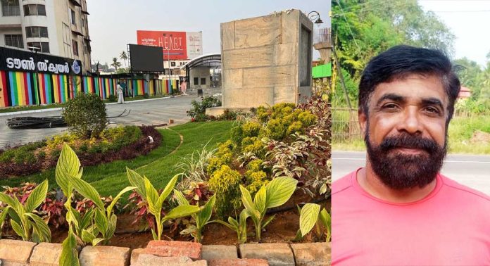 പ്രതിമ പിറന്നത് തോമസിന്റെ കരവിരുതില് പ്രതിമ പിറന്നത് തോമസിന്റെ കരവിരുതില്