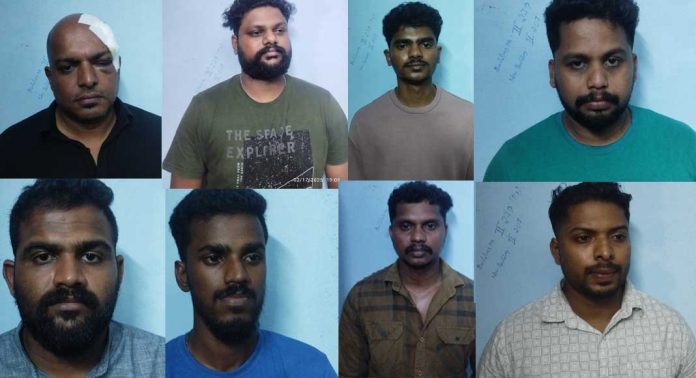പെരുനാട് യുവാവ് കുത്തേറ്റ് മരിച്ച സംഭവം : എട്ട് പ്രതികളെ മണിക്കൂറുകൾക്കുള്ളിൽ പോലീസ് പിടികൂടി പെരുനാട് യുവാവ് കുത്തേറ്റ് മരിച്ച സംഭവം : എട്ട് പ്രതികളെ മണിക്കൂറുകൾക്കുള്ളിൽ പോലീസ് പിടികൂടി