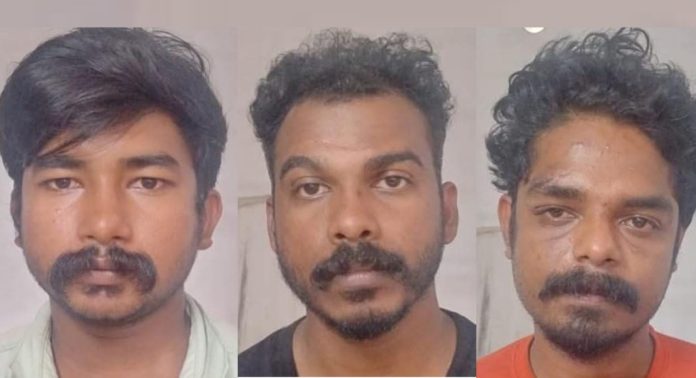 ഒളിവില് കഴിഞ്ഞയിടം പോലീസിനോട് പറഞ്ഞെന്ന് ആരോപിച്ച് മര്ദ്ദനം : 3 പേര് അറസ്റ്റില് ഒളിവില് കഴിഞ്ഞയിടം പോലീസിനോട് പറഞ്ഞെന്ന് ആരോപിച്ച് മര്ദ്ദനം : 3 പേര് അറസ്റ്റില്