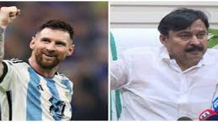 മെസിയുടെ കേരളാ സന്ദര്ശനം ; കേന്ദ്രത്തില് നിന്ന് രണ്ട് അനുമതികള് ലഭിച്ചതായി മന്ത്രി നിയമസഭയില് മെസിയുടെ കേരളാ സന്ദര്ശനം ; കേന്ദ്രത്തില് നിന്ന് രണ്ട് അനുമതികള് ലഭിച്ചതായി മന്ത്രി നിയമസഭയില്