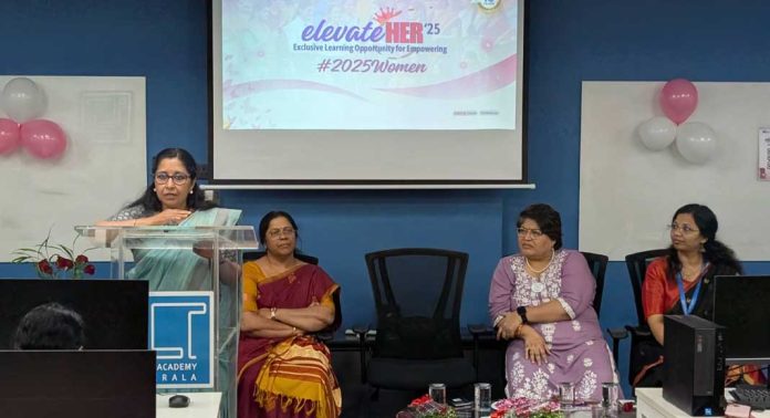 വനിതാദിനത്തിൽ വനിതകൾക്കായുള്ള പ്രത്യേക പരിശീലനവുമായി ഐ.സി.ടി. അക്കാദമി ഓഫ് കേരള വനിതാദിനത്തിൽ വനിതകൾക്കായുള്ള പ്രത്യേക പരിശീലനവുമായി ഐ.സി.ടി. അക്കാദമി ഓഫ് കേരള