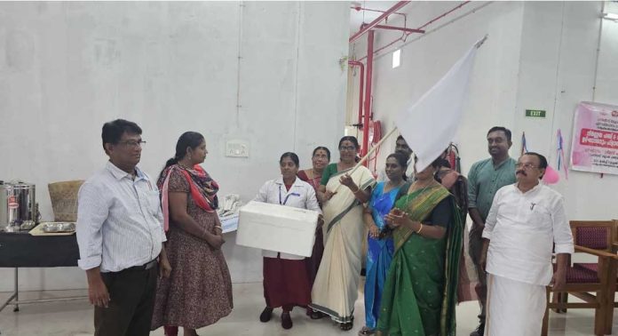 പറക്കോട് ബ്ലോക്ക് പഞ്ചായത്ത് ഹബ് ആന്റ് സ്പോക്ക് ലാബ് ഉദ്ഘാടനം നടന്നു പറക്കോട് ബ്ലോക്ക് പഞ്ചായത്ത് ഹബ് ആന്റ് സ്പോക്ക് ലാബ് ഉദ്ഘാടനം നടന്നു