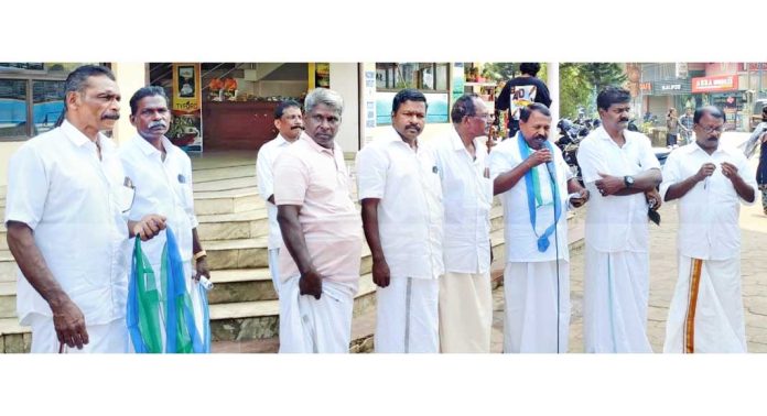 കെ പി എം എസ് ജില്ലാ കമ്മിറ്റിയുടെ ആഭിമുഖ്യത്തിൽ വാഹന പ്രചരണ ജാഥ നടത്തി കെ പി എം എസ് ജില്ലാ കമ്മിറ്റിയുടെ ആഭിമുഖ്യത്തിൽ വാഹന പ്രചരണ ജാഥ നടത്തി