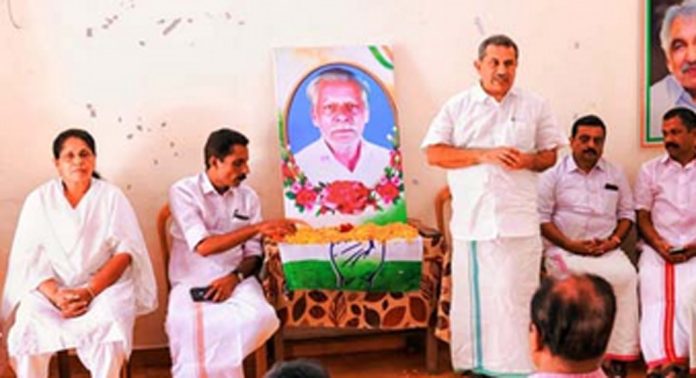 കോന്നിയൂർ വരദരാജൻ അനുസ്മരണ യോഗം നടത്തി കോന്നിയൂർ വരദരാജൻ അനുസ്മരണ യോഗം നടത്തി
