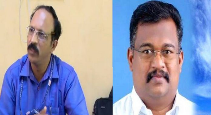 സിപിഐഎം ഏരിയാ സെക്രട്ടറി ഭീഷണിപ്പെടുത്തിയ സംഭവത്തിന് പിന്നാലെ സ്ഥലംമാറ്റം ആവശ്യപ്പെട്ട് നാരങ്ങാനം വില്ലേജ് ഓഫീസര് സിപിഐഎം ഏരിയാ സെക്രട്ടറി ഭീഷണിപ്പെടുത്തിയ സംഭവത്തിന് പിന്നാലെ സ്ഥലംമാറ്റം ആവശ്യപ്പെട്ട് നാരങ്ങാനം വില്ലേജ് ഓഫീസര്