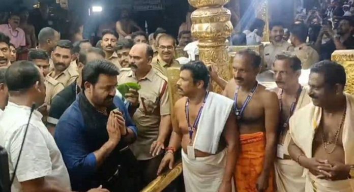 മോഹൻലാലിനൊപ്പം ശബരിമല ദർശനം ; കാരണം കാണിക്കൽ നോട്ടീസിന് മറുപടി നൽകാതെ തിരുവല്ല സിഐ മോഹൻലാലിനൊപ്പം ശബരിമല ദർശനം ; കാരണം കാണിക്കൽ നോട്ടീസിന് മറുപടി നൽകാതെ തിരുവല്ല സിഐ