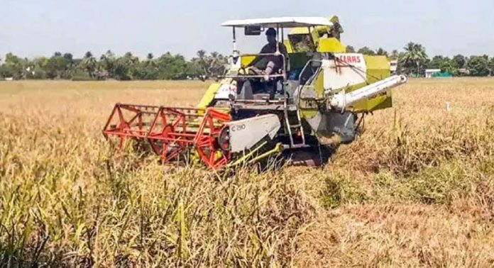 അപ്പര് കുട്ടനാട്ടില് കൊയ്ത്തുകാലം ആരംഭിച്ചു അപ്പര് കുട്ടനാട്ടില് കൊയ്ത്തുകാലം ആരംഭിച്ചു
