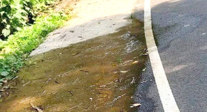 ചിറ്റാർ ഫാക്ടറിപടിയില് വാട്ടർ അതോറിറ്റിയുടെ പൈപ്പുലൈൻ പൊട്ടി കുടിവെള്ളം പാഴാകുന്നു ചിറ്റാർ ഫാക്ടറിപടിയില് വാട്ടർ അതോറിറ്റിയുടെ പൈപ്പുലൈൻ പൊട്ടി കുടിവെള്ളം പാഴാകുന്നു
