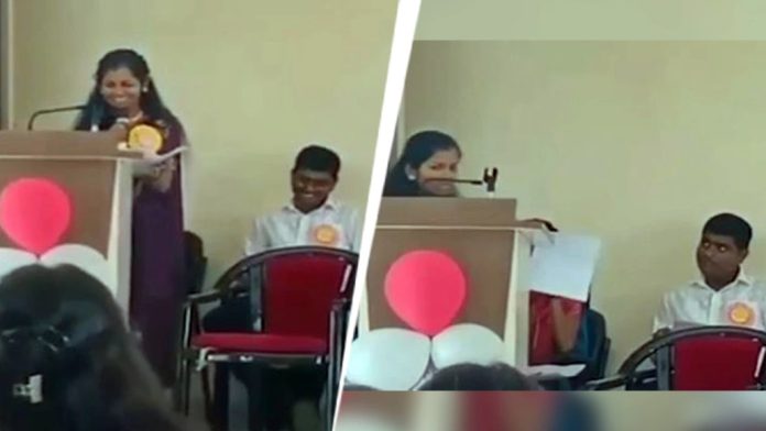 മഹാരാഷ്ട്രയിൽ കോളേജ് പരിപാടിയിൽ പ്രസംഗിക്കുന്നതിനിടെ കോളേജ് വിദ്യാർത്ഥിനി കുഴഞ്ഞുവീണു മരിച്ചു മഹാരാഷ്ട്രയിൽ കോളേജ് പരിപാടിയിൽ പ്രസംഗിക്കുന്നതിനിടെ കോളേജ് വിദ്യാർത്ഥിനി കുഴഞ്ഞുവീണു മരിച്ചു