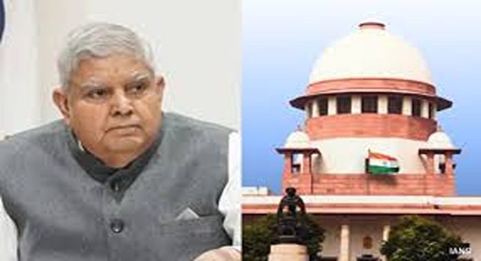 പാർലമെന്റിന് മുകളിൽ ആരുമില്ല ; വീണ്ടും സുപ്രീംകോടതിയെ വിമർശിച്ച് ഉപരാഷ്ട്രപതി പാർലമെന്റിന് മുകളിൽ ആരുമില്ല ; വീണ്ടും സുപ്രീംകോടതിയെ വിമർശിച്ച് ഉപരാഷ്ട്രപതി