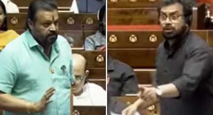 രാജ്യസഭയിൽ ജോൺ ബ്രിട്ടാസും സുരേഷ് ഗോപിയും തമ്മിൽ നേർക്കുനേർ പോര് രാജ്യസഭയിൽ ജോൺ ബ്രിട്ടാസും സുരേഷ് ഗോപിയും തമ്മിൽ നേർക്കുനേർ പോര്