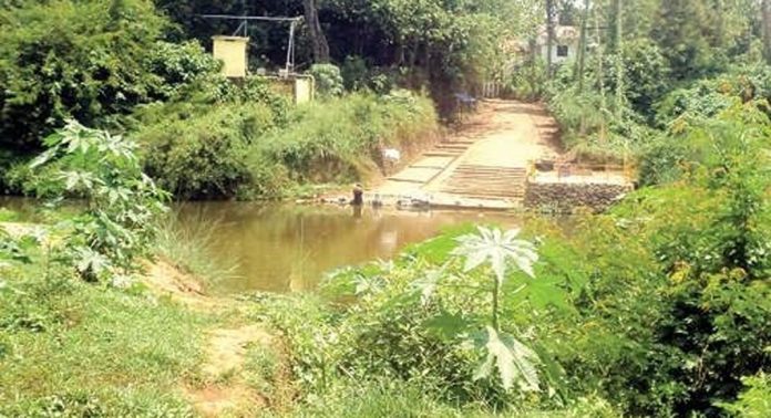 സഞ്ചായത്തുകടവ് കാടുകയറി നശിക്കുന്നു സഞ്ചായത്തുകടവ് കാടുകയറി നശിക്കുന്നു