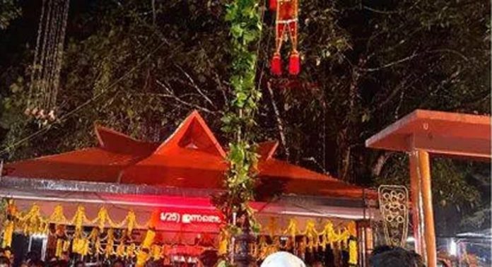 തുവയൂർ വടക്ക് നെടുംകുന്ന് മലനടയിലെ മലക്കുട മഹോത്സവത്തിന്റെ ഭാഗമായി കൊടിയേറ്റ് നടന്നു തുവയൂർ വടക്ക് നെടുംകുന്ന് മലനടയിലെ മലക്കുട മഹോത്സവത്തിന്റെ ഭാഗമായി കൊടിയേറ്റ് നടന്നു