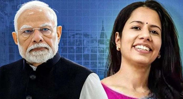 നിധി തിവാരിയെ പ്രധാനമന്ത്രി നരേന്ദ്ര മോദിയുടെ പ്രൈവറ്റ് സെക്രട്ടറിയായി നിയമിക്കും നിധി തിവാരിയെ പ്രധാനമന്ത്രി നരേന്ദ്ര മോദിയുടെ പ്രൈവറ്റ് സെക്രട്ടറിയായി നിയമിക്കും