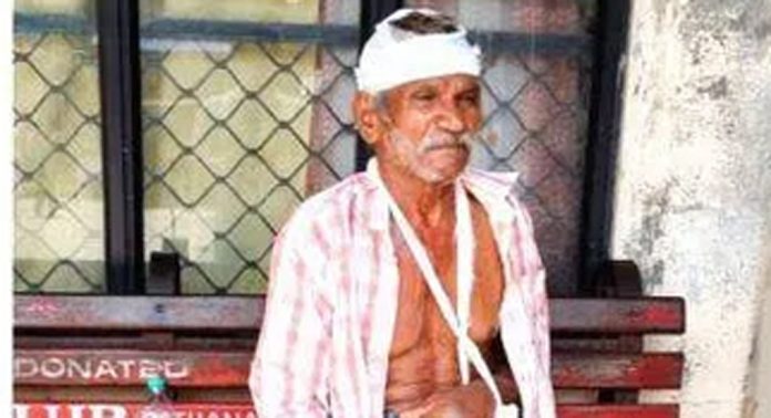 അന്യസംസ്ഥാന തൊഴിലാളി വൃദ്ധനെ മർദ്ദിച്ചതായി പരാതി അന്യസംസ്ഥാന തൊഴിലാളി വൃദ്ധനെ മർദ്ദിച്ചതായി പരാതി