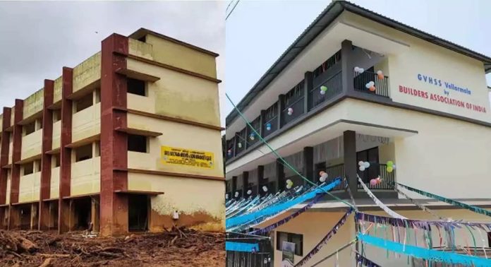 മുണ്ടക്കൈ ഉരുൾപൊട്ടലിൽ തകർന്ന വെള്ളാർമല ഗവൺമെന്റ് സ്കൂളിന് എസ്എസ്എൽസി പരീക്ഷയിൽ 100 ശതമാനം വിജയം മുണ്ടക്കൈ ഉരുൾപൊട്ടലിൽ തകർന്ന വെള്ളാർമല ഗവൺമെന്റ് സ്കൂളിന് എസ്എസ്എൽസി പരീക്ഷയിൽ 100 ശതമാനം വിജയം