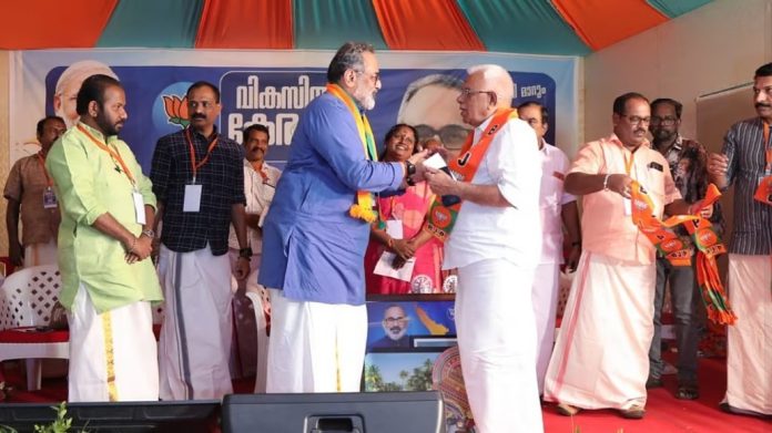 ഉമ്മൻചാണ്ടിയുടെ പ്രൈവറ്റ് സെക്രട്ടറിയായിരുന്ന എൻ ബി രാജഗോപാൽ ബിജെപിയിൽ ചേർന്നു ഉമ്മൻചാണ്ടിയുടെ പ്രൈവറ്റ് സെക്രട്ടറിയായിരുന്ന എൻ ബി രാജഗോപാൽ ബിജെപിയിൽ ചേർന്നു