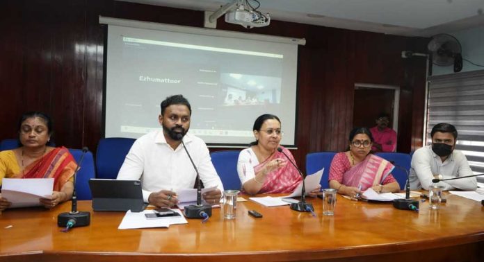 സ്കൂള് ശുചീകരണത്തിന് ജനകീയ കാമ്പയിന് സംഘടിപ്പിക്കണം : മന്ത്രി വീണാ ജോര്ജ് സ്കൂള് ശുചീകരണത്തിന് ജനകീയ കാമ്പയിന് സംഘടിപ്പിക്കണം : മന്ത്രി വീണാ ജോര്ജ്
