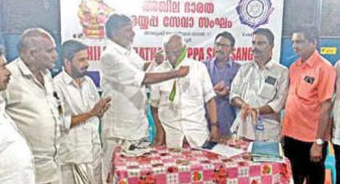 ശബരിമല തീർഥാടകർക്കായി ചെങ്ങന്നൂരിൽ കേന്ദ്ര-സംസ്ഥാന സർക്കാരുകൾ പ്രഖ്യാപിച്ച പദ്ധതികൾ നടപ്പാക്കണം ; അഖില ഭാരത അയ്യപ്പസേവാസംഘം ശബരിമല തീർഥാടകർക്കായി ചെങ്ങന്നൂരിൽ കേന്ദ്ര-സംസ്ഥാന സർക്കാരുകൾ പ്രഖ്യാപിച്ച പദ്ധതികൾ നടപ്പാക്കണം ; അഖില ഭാരത അയ്യപ്പസേവാസംഘം