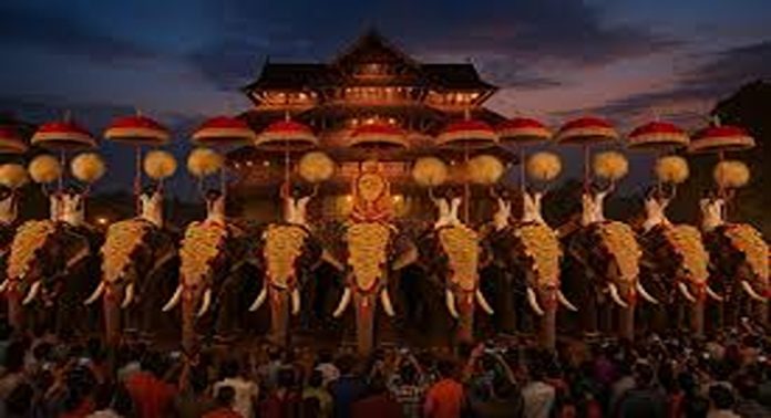 തൃശൂർ പൂരത്തിന് എളുന്നള്ളിച്ച ആനകളുടെ കണ്ണിലേയ്ക്ക് ലേസർ അടിച്ചെന്ന് ആരോപണം തൃശൂർ പൂരത്തിന് എളുന്നള്ളിച്ച ആനകളുടെ കണ്ണിലേയ്ക്ക് ലേസർ അടിച്ചെന്ന് ആരോപണം