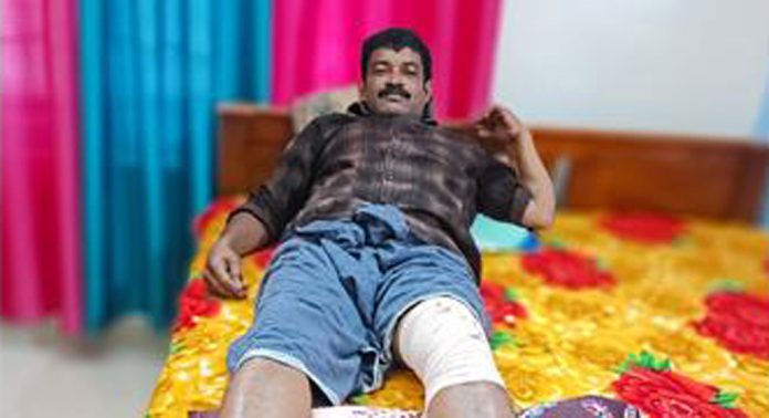 കല്ലേലി എസ്റ്റേറ്റ് റബർ തോട്ടത്തിൽ കാട്ടാന ഓടിച്ചു വീണ് ടാപ്പിംഗ് തൊഴിലാളിക്കു പരിക്ക് കല്ലേലി എസ്റ്റേറ്റ് റബർ തോട്ടത്തിൽ കാട്ടാന ഓടിച്ചു വീണ് ടാപ്പിംഗ് തൊഴിലാളിക്കു പരിക്ക്
