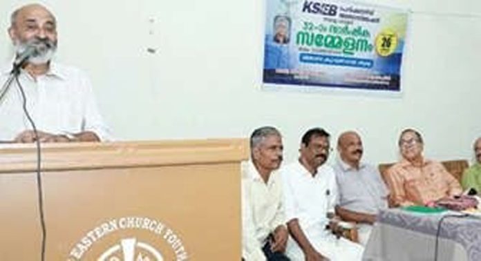 കെഎസ്ഇബി പെൻഷനേഴ്സ് അസോസിയേഷൻ വാർഷികം ഉദ്ഘാടനം ചെയ്തു കെഎസ്ഇബി പെൻഷനേഴ്സ് അസോസിയേഷൻ വാർഷികം ഉദ്ഘാടനം ചെയ്തു