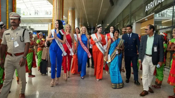കനത്ത സുരക്ഷയിൽ മിസ് വേള്ഡ് മത്സരങ്ങള്ക്ക് ഇന്ന് തുടക്കമാകും ; മെയ് 31ന് ഗ്രാന്റ് ഫിനാലെ കനത്ത സുരക്ഷയിൽ മിസ് വേള്ഡ് മത്സരങ്ങള്ക്ക് ഇന്ന് തുടക്കമാകും ; മെയ് 31ന് ഗ്രാന്റ് ഫിനാലെ