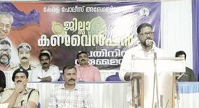 കേരള പോലീസ് അസോസിയേഷൻ ജില്ലാ കൺവൻഷൻ ഉദ്ഘാടനം ചെയ്തു കേരള പോലീസ് അസോസിയേഷൻ ജില്ലാ കൺവൻഷൻ ഉദ്ഘാടനം ചെയ്തു