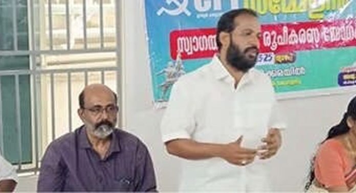 വടശ്ശേരിക്കരയിൽ നടക്കുന്ന സിപിഐ റാന്നി മണ്ഡലം സമ്മേളനത്തിന്റെ നടത്തിപ്പിനായി സംഘാടകസമിതി രൂപവത്കരിച്ചു വടശ്ശേരിക്കരയിൽ നടക്കുന്ന സിപിഐ റാന്നി മണ്ഡലം സമ്മേളനത്തിന്റെ നടത്തിപ്പിനായി സംഘാടകസമിതി രൂപവത്കരിച്ചു