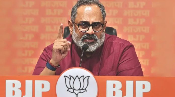 നിലമ്പൂരിലേത് അനാവശ്യ തെരഞ്ഞെടുപ്പെന്ന് ആവർത്തിച്ച് രാജീവ് ചന്ദ്രശേഖർ നിലമ്പൂരിലേത് അനാവശ്യ തെരഞ്ഞെടുപ്പെന്ന് ആവർത്തിച്ച് രാജീവ് ചന്ദ്രശേഖർ