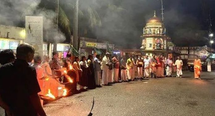 ബി.ജെ.പി തിരുവൻവണ്ടൂർ പഞ്ചായത്ത് കമ്മിറ്റിയുടെ നേതൃത്വത്തിൽ പ്രതിഷേധ ജ്വാല നടത്തി ബി.ജെ.പി തിരുവൻവണ്ടൂർ പഞ്ചായത്ത് കമ്മിറ്റിയുടെ നേതൃത്വത്തിൽ പ്രതിഷേധ ജ്വാല നടത്തി