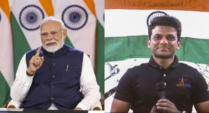 ബഹിരാകാശ നിലയത്തിലുള്ള ശുഭാംശു ശുക്ലയുമായി സംസാരിച്ച് പ്രധാനമന്ത്രി ബഹിരാകാശ നിലയത്തിലുള്ള ശുഭാംശു ശുക്ലയുമായി സംസാരിച്ച് പ്രധാനമന്ത്രി