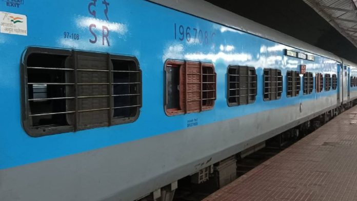 ചെന്നൈയിൽ നിന്നുള്ള പ്രത്യേക തീവണ്ടി റദ്ദാക്കി ചെന്നൈയിൽ നിന്നുള്ള പ്രത്യേക തീവണ്ടി റദ്ദാക്കി