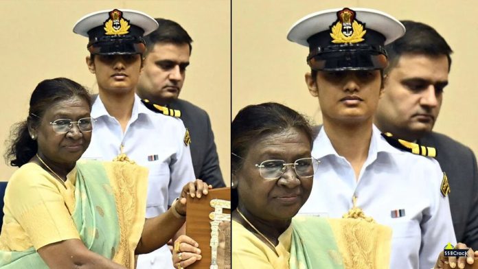 ചരിത്രത്തിലാദ്യമായി രാഷ്ട്രപതിയുടെ എയ്ഡ്-ഡി-ക്യാംപ് ചുമതലയില് നാവികസേന വനിതാ ഓഫിസര് ചരിത്രത്തിലാദ്യമായി രാഷ്ട്രപതിയുടെ എയ്ഡ്-ഡി-ക്യാംപ് ചുമതലയില് നാവികസേന വനിതാ ഓഫിസര്