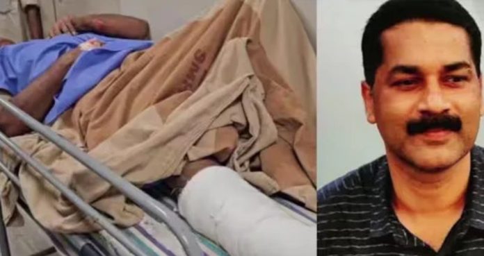 എസ്ഐയെ കാറിടിപ്പിച്ച് കൊലപ്പെടുത്താന് ശ്രമിച്ച കേസിലെ ഒന്നാംപ്രതി ഷെരീഫ് ഷംസുദ്ദീന് കീഴടങ്ങി എസ്ഐയെ കാറിടിപ്പിച്ച് കൊലപ്പെടുത്താന് ശ്രമിച്ച കേസിലെ ഒന്നാംപ്രതി ഷെരീഫ് ഷംസുദ്ദീന് കീഴടങ്ങി