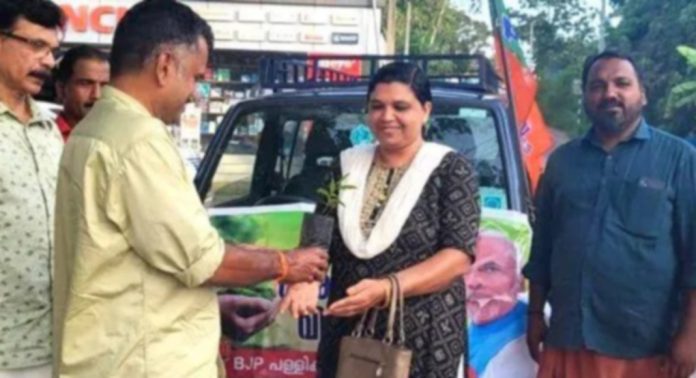 ബിജെപി പള്ളിക്കൽ ഏരിയ കമ്മിറ്റി സൗജന്യ വൃക്ഷത്തൈ വിതരണം നടത്തി ബിജെപി പള്ളിക്കൽ ഏരിയ കമ്മിറ്റി സൗജന്യ വൃക്ഷത്തൈ വിതരണം നടത്തി