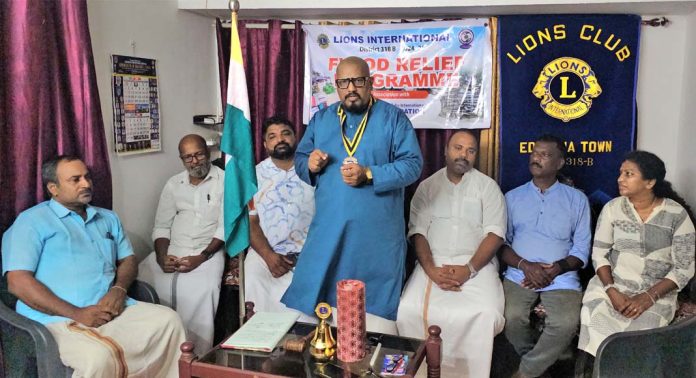 ദുരിതാശ്വാസ പ്രവർത്തനം ; ലയൺസ് ക്ലബ് ഓഫ് എടത്വ ടൗൺ രൂപരേഖ തയാറാക്കി ദുരിതാശ്വാസ പ്രവർത്തനം ; ലയൺസ് ക്ലബ് ഓഫ് എടത്വ ടൗൺ രൂപരേഖ തയാറാക്കി