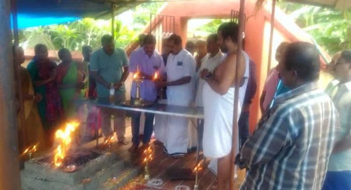 അങ്ങാടി പേട്ട ധർമ്മ ശാസ്താ ക്ഷേത്രത്തിൽ നവശക്തി അർച്ചനയും ഹോമവും നടന്നു അങ്ങാടി പേട്ട ധർമ്മ ശാസ്താ ക്ഷേത്രത്തിൽ നവശക്തി അർച്ചനയും ഹോമവും നടന്നു