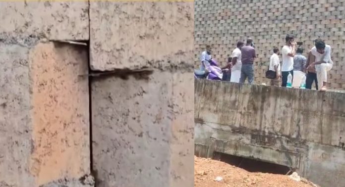 മലപ്പുറം തലപ്പാറയ്ക്കടുത്ത് ദേശീയപാത വീണ്ടും ഇടിഞ്ഞു താഴ്ന്നു മലപ്പുറം തലപ്പാറയ്ക്കടുത്ത് ദേശീയപാത വീണ്ടും ഇടിഞ്ഞു താഴ്ന്നു